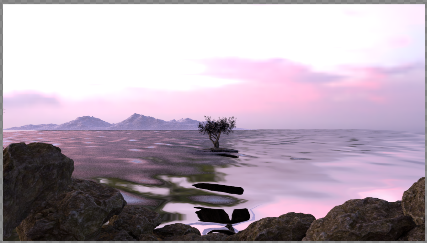 Lightwave Difference Image